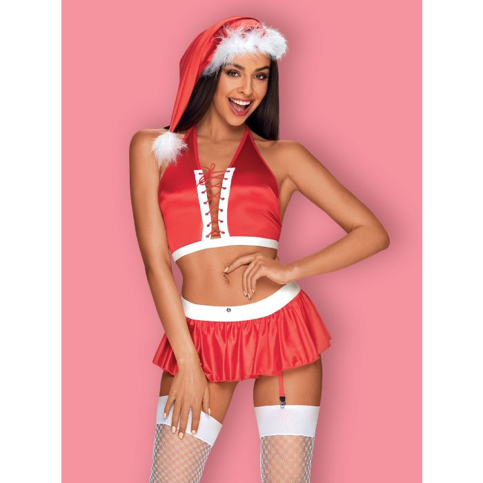 KOSTIUM MS CLAUS