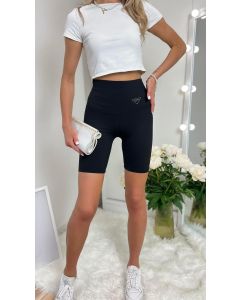 KOLARKI LEGINSY SPODENKI SPORTOWE DAMSKIE FITNESS PPADA Z WYSOKIM STANEM