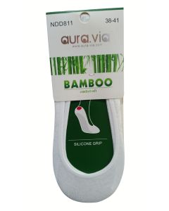 SKARPETY BALERINY DAMSKIE BAMBOO Z SILIKONEM NDD811 