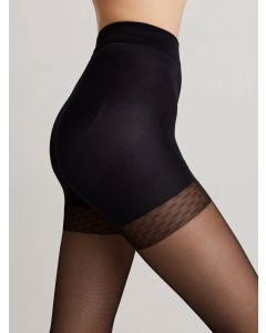 RAJSTOPY DAMSKIE WYSZCZUPLAJĄCE Z EFEKTEM PUSH-UP X-PRESS 40 DEN MAXI