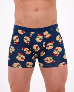 BOKSERKI ŚWIĄTECZNE PRZYLEGAJĄCE BS TEDDY 007/83