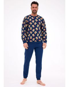 PIŻAMA MĘSKA TEDDY 6 457/293 3-5XL