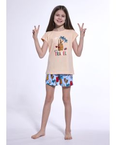 PIŻAMA DZIEWCZĘCA YOUNG Y TRAVEL 2 788/110