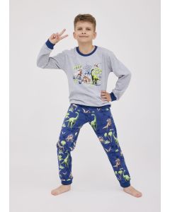 PIŻAMA CHŁOPIĘCA YOUNG Y DINOSAUR 966/163