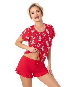 PIŻAMA DAMSKA BEAR SHORT