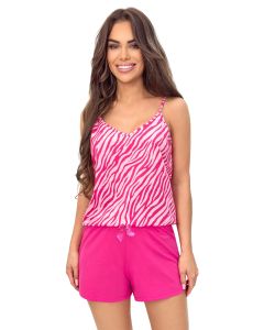 PIŻAMA DAMSKA ZEBRA TOP 