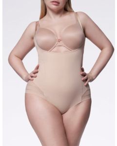 MESH BODY OPEN BUST/ BODY WYSZCZUPLAJĄCE POD BIUST 119
