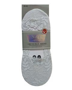 SKARPETY BALERINY DAMSKIE VIKA Z SILIKONEM BS-31/4
