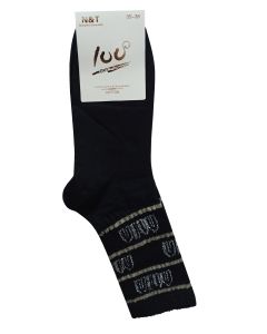 SKARPETY DAMSKIE BLACK ZH704-1/3