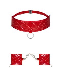 KAJDANKI HUNTERIA CUFFS AND CHOKER