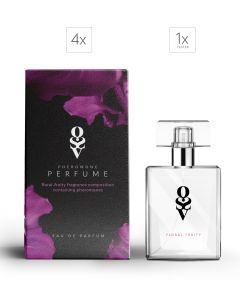 PERFUMY ZESTAW: 4 PERFUMY FLORAL FRUITY + TESTER GRATIS