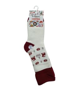 SKARPETY DAMSKIE MERRY CHRISTMAS WQTB51638/1 