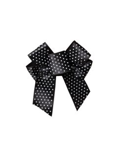 BA-19 KOKARDKA NA ZAPIĘCIE POLKA-DOT 3 RZĘDOWA