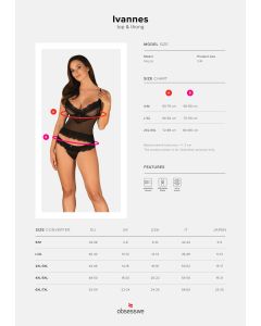 KOMPLET IVANNES TOP & THONG