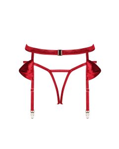 PAS DO POŃCZOCH RUBINESA GARTER BELT