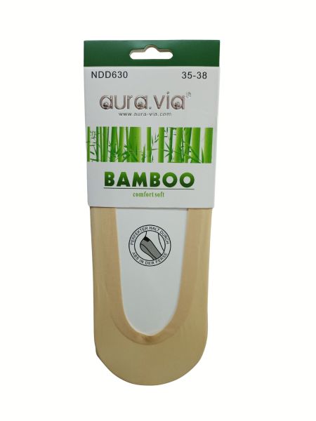 SKARPETY BALERINY DAMSKIE BAMBOO Z SILIKONEM NDD630 
