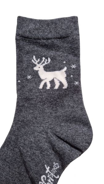 SKARPETY DAMSKIE ŚWIĄTECZNE RENIFER SN3233/4