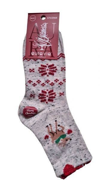 SKARPETY DAMSKIE ŚWIĄTECZNE THERMO STV2969/5