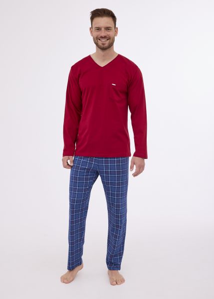 PIŻAMA MĘSKA GORDON 122/262 MAXI 3-5XL