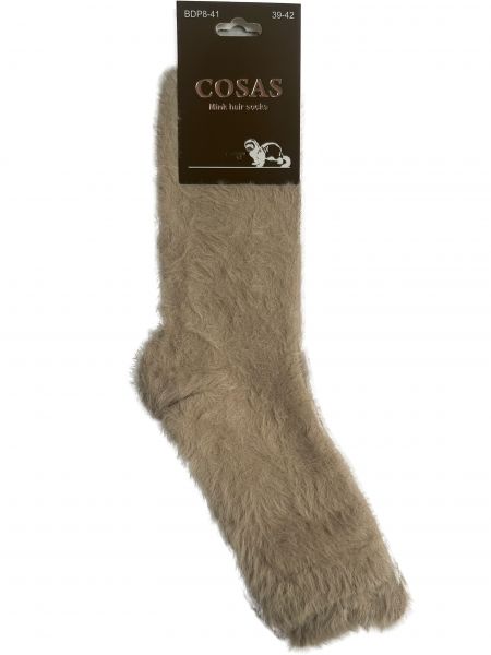 SKARPETY DAMSKIE PUCHATE MINK BDP8-41/2