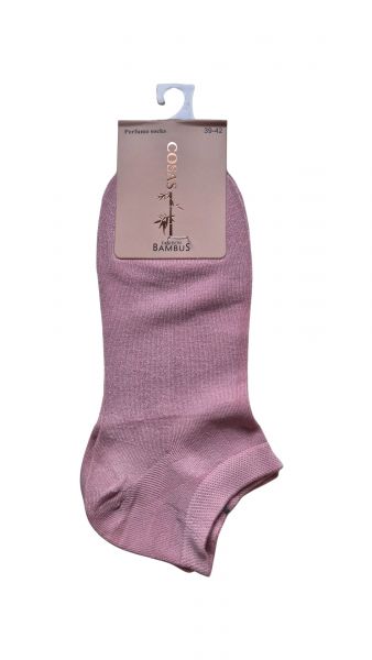 STOPKI DAMSKIE GŁADKIE LM18-03/3 PERFUMOWANE
