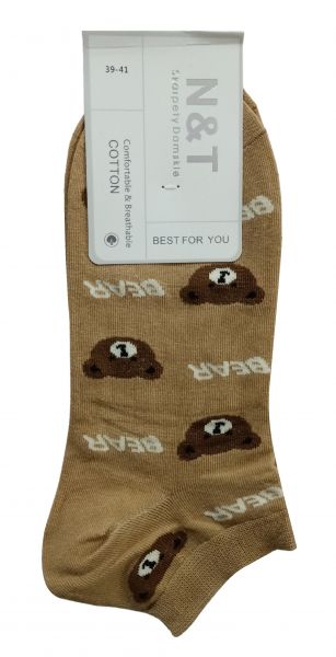 SKARPETY STOPKI DAMSKIE BEAR LY701-10/4