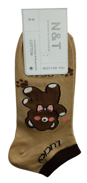 SKARPETY STOPKI DAMSKIE BEAR LY701-10/5