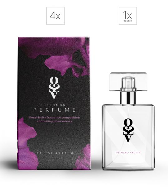 PERFUMY ZESTAW: 4 PERFUMY FLORAL FRUITY + TESTER GRATIS