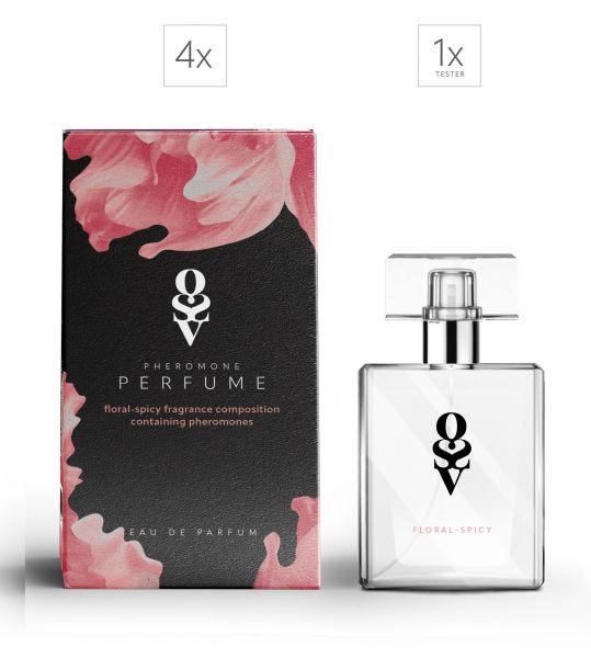 PERFUMY ZESTAW: 4 PERFUMY FLORAL SPICY + TESTER GRATIS