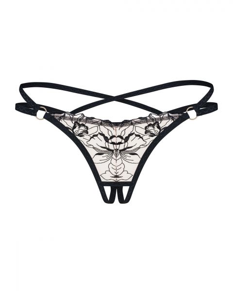 STRINGI VILA BLANES CROTCHLESS THONG 