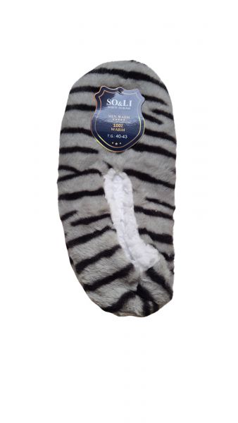 KAPCIE PANTOFLE MĘSKIE WILD ZEBRA HD041/5