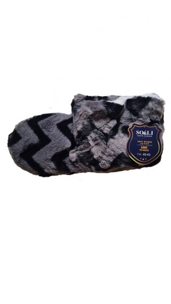 KAPCIE PANTOFLE MĘSKIE WILD ZYGZAK HD042/6
