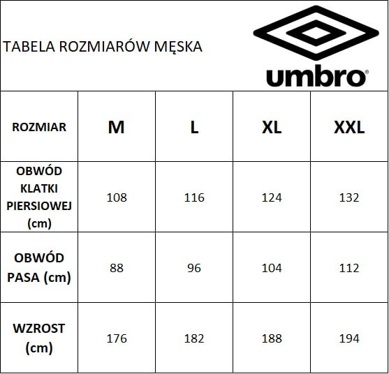 Tabela rozmiarów