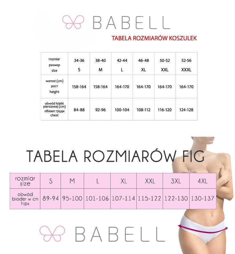 Tabela rozmiarów